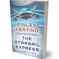 Tablet view of Geyser #4938 - Premade Science Fiction Book Cover