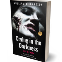 3D view of Pale Slate #5162 - Premade Horror Book Cover | BookCoverZone