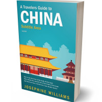 Tablet view of Eastern Blue #5496 - Premade Travel Book Cover