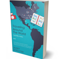 Tablet view of Java #5500 - Premade Travel Book Cover