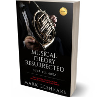 Tablet view of Cod Gray #5515 - Premade Music Book Cover