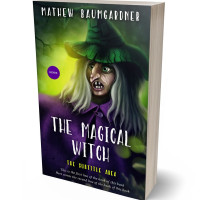 3D view of Premade Fantasy Book Cover - Shark