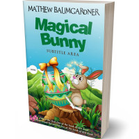 3D view of Aquamarine Blue #5773 - Premade Nature Book Cover