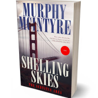 3D view of Premade Mystery & Thriller & Suspense Book Cover - Steel Gray