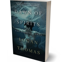 3D view of Premade Mystery & Thriller & Suspense Book Cover - Te Papa Green