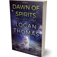 Tablet view of Steel Gray #6212 - Premade Science Fiction Book Cover