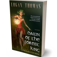 3D view of Eternity #6260 - Premade Fantasy Book Cover | BookCoverZone