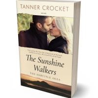 3D view of Premade Romance Book Cover - Raffia