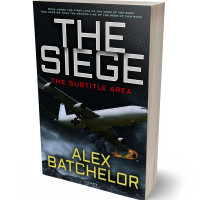 3D view of Premade Action & Adventure Book Cover - Coral Reef