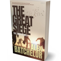 Tablet view of Akaroa #6575 - Premade Action & Adventure Book Cover