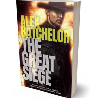 Tablet view of Gondola #6579 - Premade Action & Adventure Book Cover