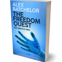 Tablet view of Picton Blue #6599 - Premade Science Fiction Book Cover