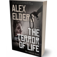 Tablet view of Silver Rust #6660 - Premade Horror Book Cover