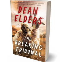 3D view of Almond #6668 - Premade Horror Book Cover | BookCoverZone