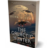 Tablet view of Merlin #6702 - Premade Science Fiction Book Cover