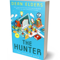 Tablet view of Picton Blue #6716 - Premade Abstract Book Cover