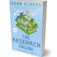 Tablet view of Blizzard Blue #6723 - Premade Science & Nature Book Cover