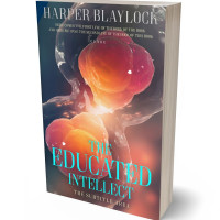 Tablet view of Matrix #6799 - Premade Abstract Book Cover