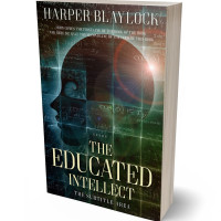 Tablet view of Heavy Metal #6801 - Premade Abstract Book Cover