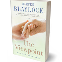 3D view of Premade Health & Mind & Body Book Cover - Ecru White