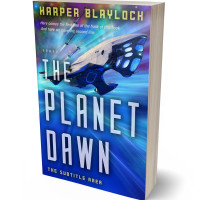 Tablet view of St Tropaz #6850 - Premade Science Fiction Book Cover