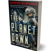 Tablet view of Vanilla #6854 - Premade Science Fiction Book Cover