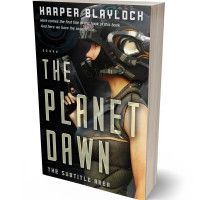 Tablet view of Rodeo Dust #6855 - Premade Science Fiction Book Cover