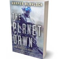 Tablet view of Bombay #6856 - Premade Apocalyptica Book Cover