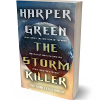 Tablet view of Akaroa #7007 - Premade Science Fiction Book Cover