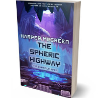 Tablet view of East Bay #7016 - Premade Science Fiction Book Cover