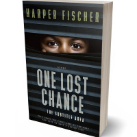 Tablet view of Shark #7072 - Premade Mystery & Thriller & Suspense Book Cover