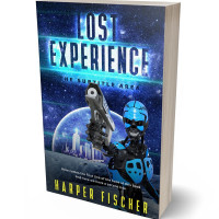 Tablet view of Big Stone #7074 - Premade Science Fiction Book Cover