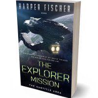 Tablet view of Mirage #7084 - Premade Science Fiction Book Cover