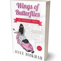 Tablet view of Bon Jour #7109 - Premade Travel Book Cover