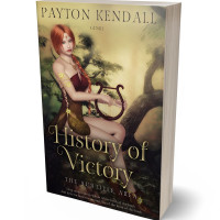 3D view of Tan #7166 - Premade Fantasy Book Cover