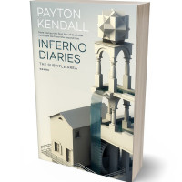 Tablet view of Outer Space #7172 - Premade Abstract Book Cover