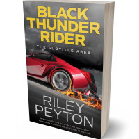 3D view of Premade Action & Adventure Book Cover - Tundora