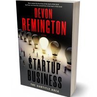 Tablet view of Burning Sand #7521 - Premade Business Book Cover