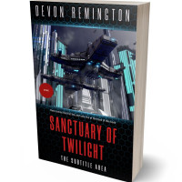 Tablet view of Bunker #7624 - Premade Science Fiction Book Cover