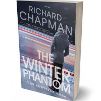 3D view of Bright Gray #7662 - Premade Mystery & Thriller & Suspense Book Cover