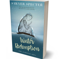 Tablet view of Smalt Blue #7836 - Premade Abstract Book Cover