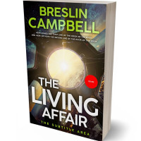 Tablet view of Double Spanish White #7896 - Premade Science Fiction Book Cover