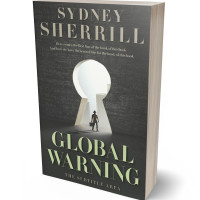 Tablet view of Fuscous Gray #8132 - Premade Abstract Book Cover