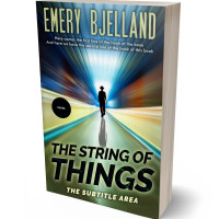 Tablet view of Sprout #8209 - Premade Action & Adventure Book Cover