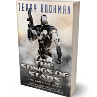 Tablet view of Swirl #8255 - Premade Apocalyptica Book Cover | BookCoverZone