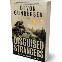 Tablet view of Indian Khaki #8375 - Premade Apocalyptica Book Cover