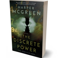 Tablet view of Rangoon Green #8469 - Premade Abstract Book Cover