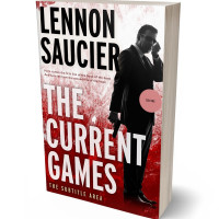 3D view of Cod Gray #8494 - Premade Mystery & Thriller & Suspense Book Cover