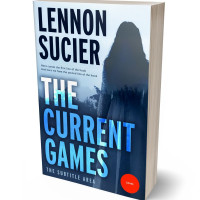 Tablet view of Cloud Burst #8532 - Premade Horror Book Cover