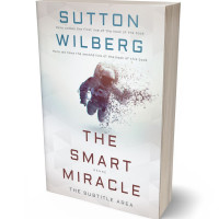 3D view of Gray Nurse #8598 - Premade Science Fiction Book Cover